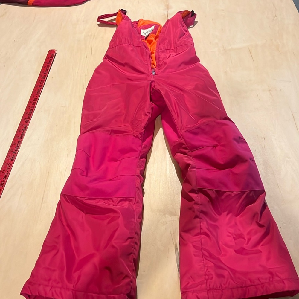 Kids Iron Knee Insulated Winter Snow Bibs